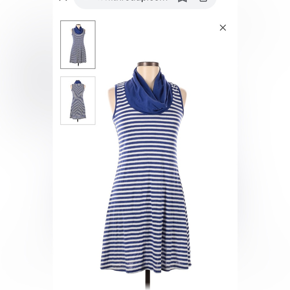 Three Dots Cowl Neck Dress-SM